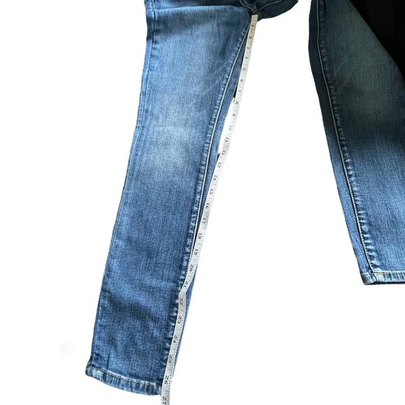 Blank NYC High-Rise Skinny Button Fly Denim Jeans Womens SIZE 26 Medium Wash - Picture 7 of 11